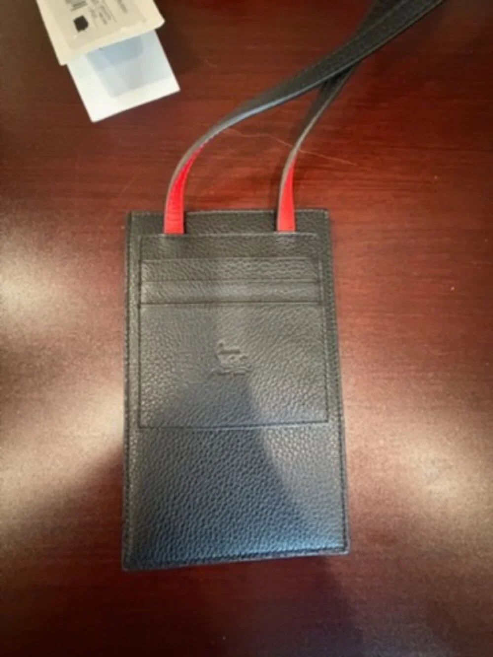 Christian Louboutin leather by my side phone crossbody NWT